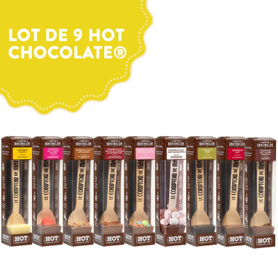 Set of 9 Hot chocolate® - 9...