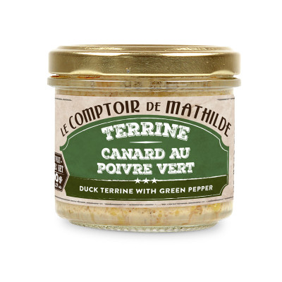 Terrina di Anatra al Pepe Verde - 90g.
