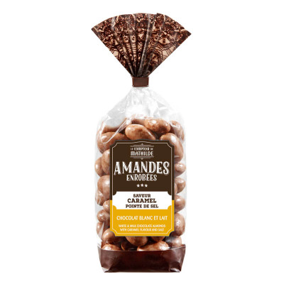 Caramel Amandelen met Zoute Punt - 170g