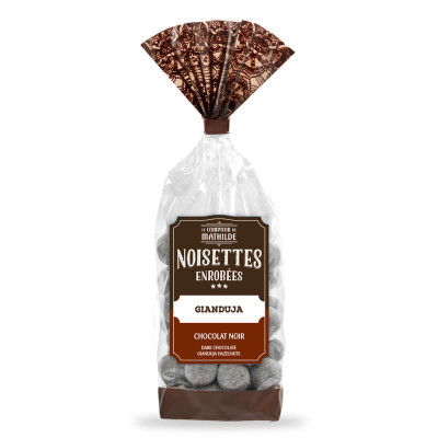 Avellanas Gianduja Chocolate Negro - 170g