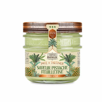 Pistacchio Feuilletine - Stile Dubai - Pasta spalmabile - 250g