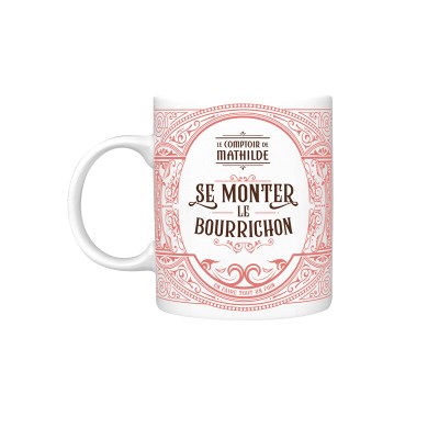 Taza Árabe Roja