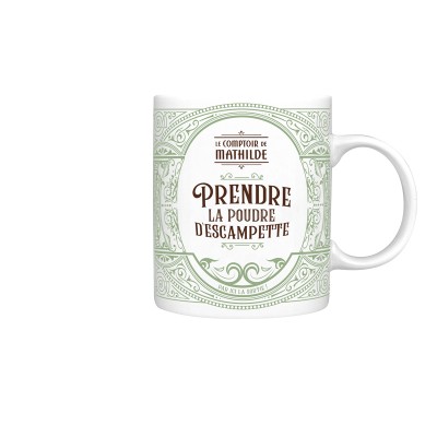 Taza Árabe Verde