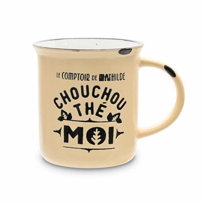 Mug Hot Choc Cream Color