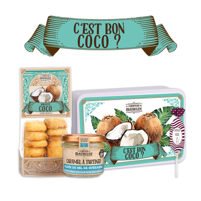 Caja Galleta Coco Gourmet