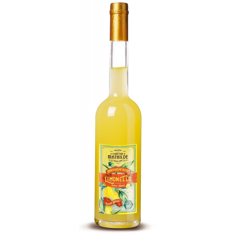 Liqueur De Limoncello Italien Traditionnel Alcool De Citron