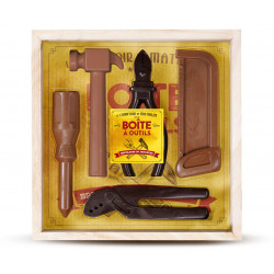Coffret Boîte à outils - Chocolats noir et lait