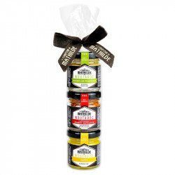 Papillote 3 moutardes (3 x 30g) 7 recettes assorties