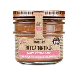 Pâte à Tartiner Chocolat Lait Noisettes sucre Pétillant 250g