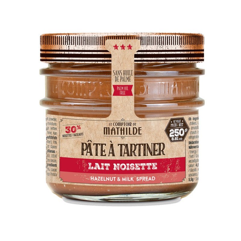 Milk with 30% Hazelnut paste 8.81oz Milk with 30% Hazelnut paste 8.81oz
