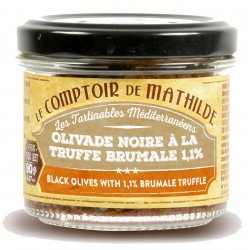 Olivade Noire à la Truffe brumale 1,1% tartinable 90g