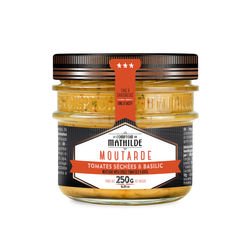 Moutarde aux tomates séchées et au basilic 250g