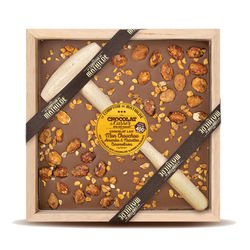 Mon Chouchou Amandes & Noisettes Caramélisées - Chocolat à casser