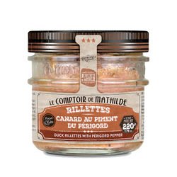 Rillettes de Canard au Piment du Périgord 220g