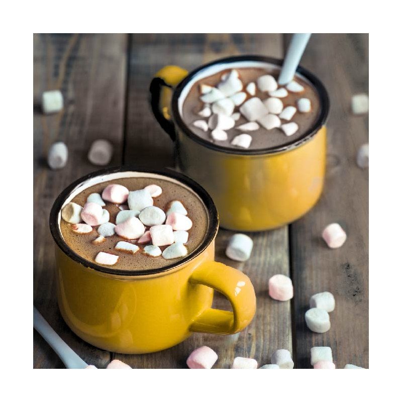 Coffret 3 bombes au chocolat au lait pour chocolat chaud avec marshmallows  - boule au chocolat à faire fondre pour découvrir des guimauves :  : Epicerie