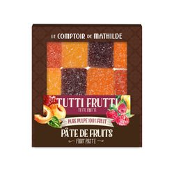 Tutti Frutti (Abricot - Fraise - Framboise - Poire) - Pâte de Fruits