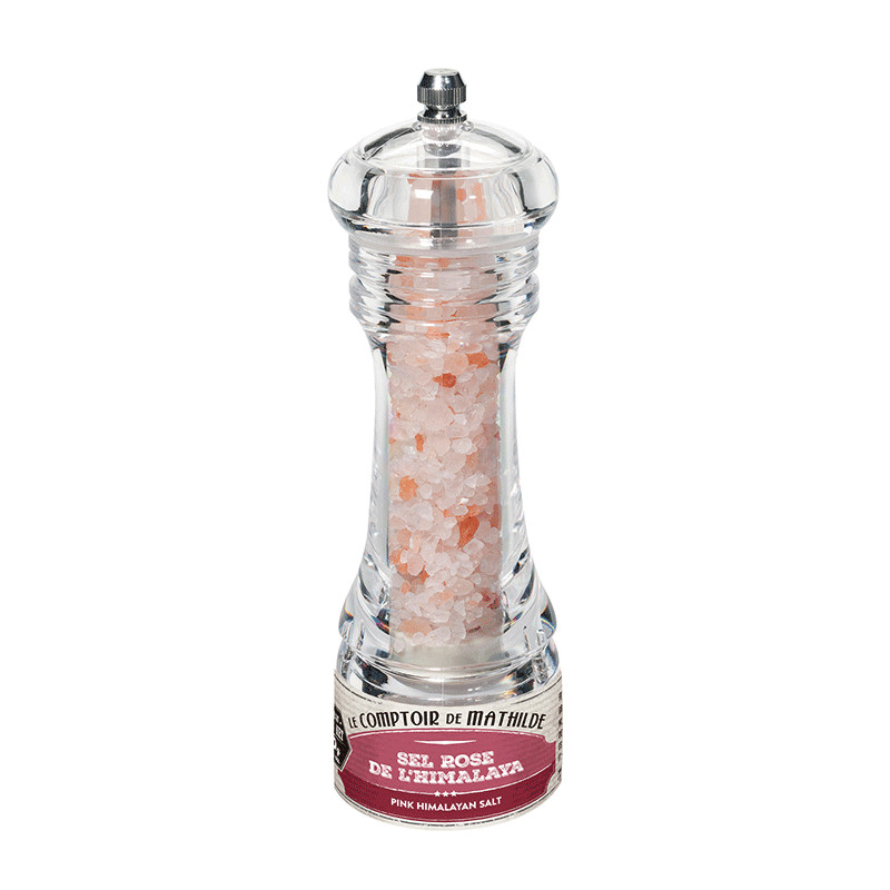 LE COMPTOIR DE MATHILDE MINI MOULIN SEL ROSE D'HIMALAYA 50G