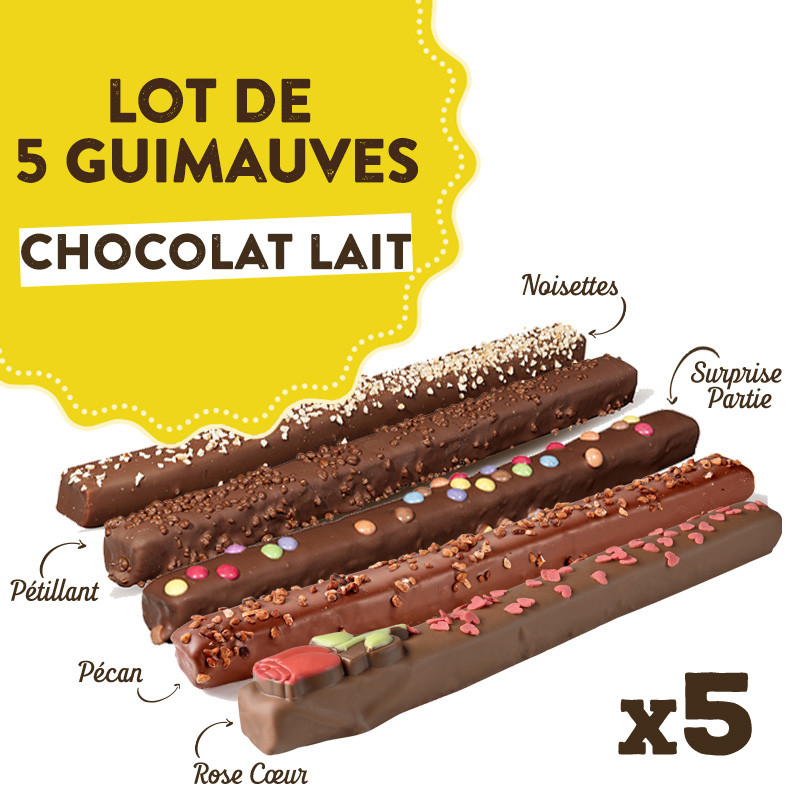 Sachet de nounours guimauve/chocolat 150g | Douceurs du Palais