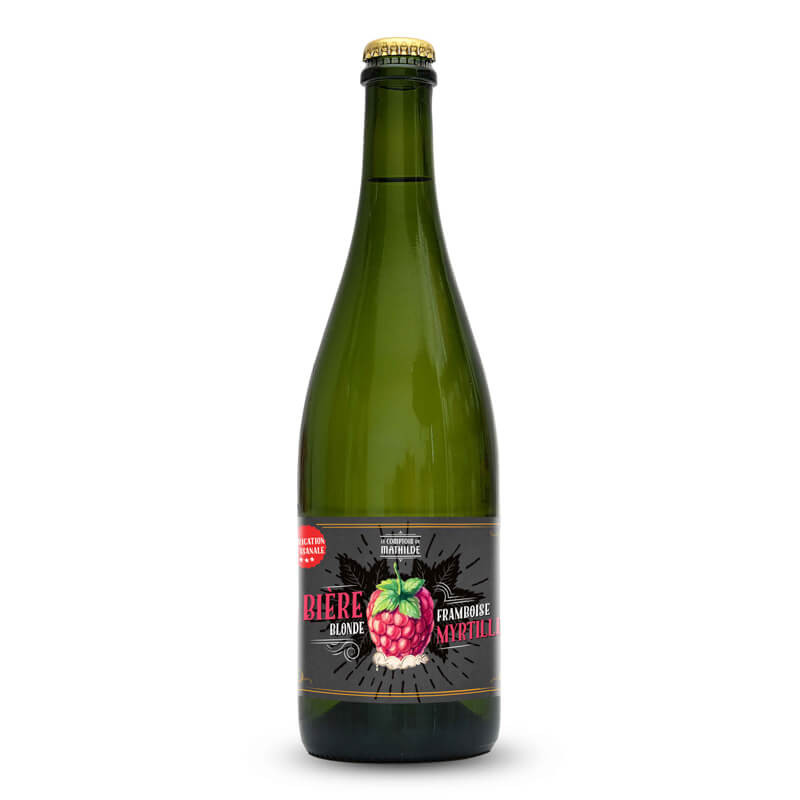 Blonde Himbeere Heidelbeere Bier 75cl - 4.1%