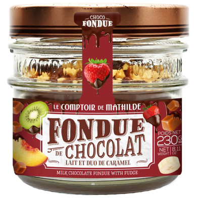Chocolate Fondue Milk and...