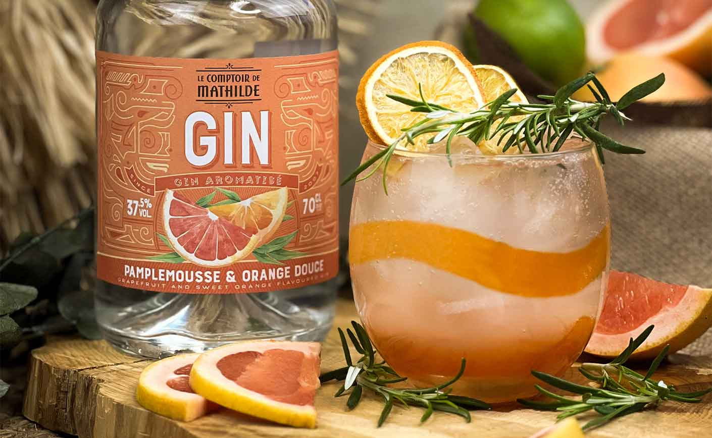 Onze gearomatiseerde gins