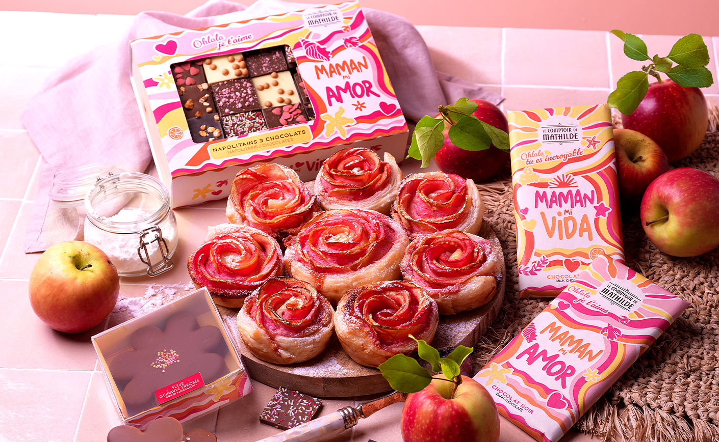 Roses de pommes