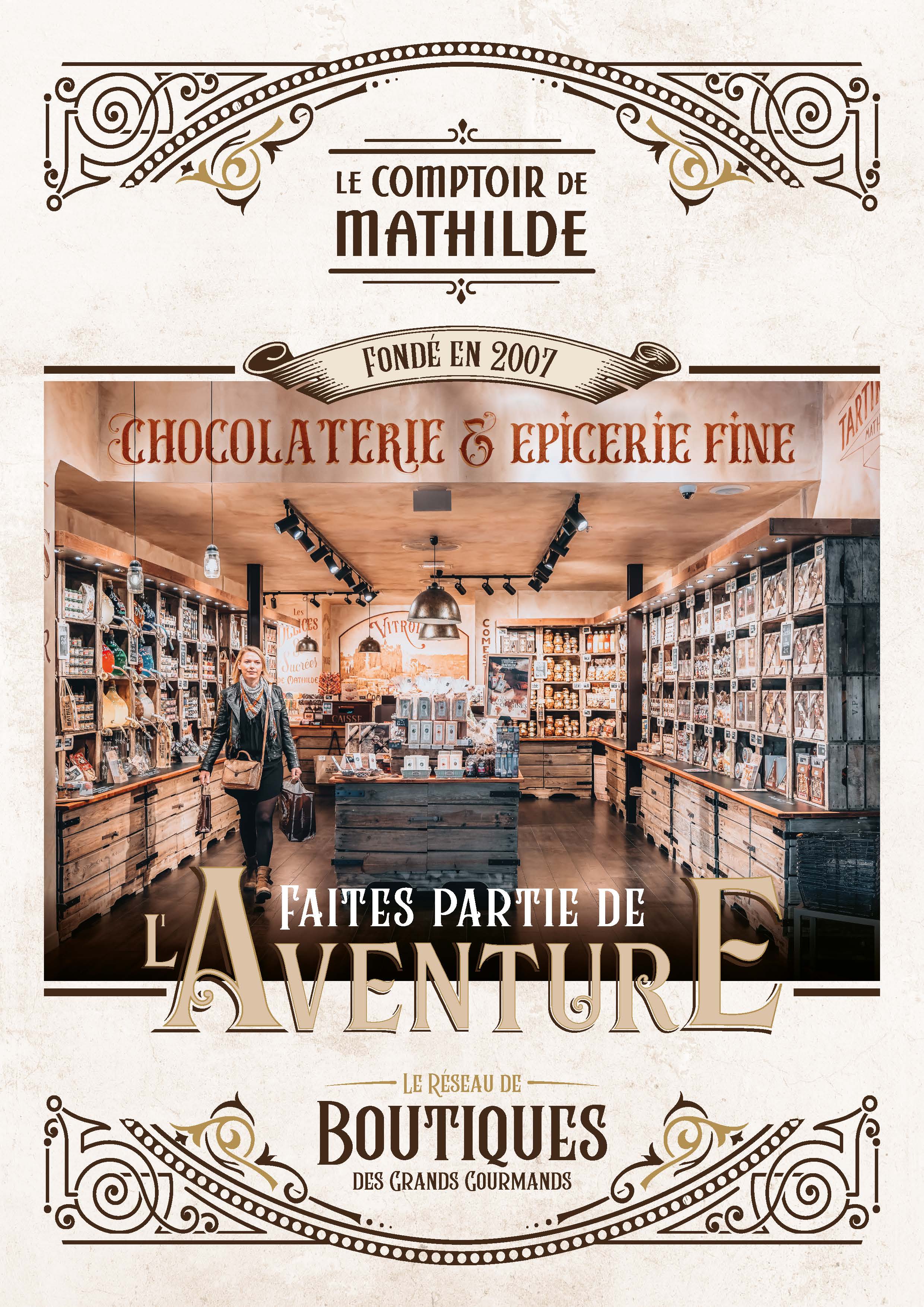 Franchise Le Comptoir de Mathilde : épicerie fine spécialisée